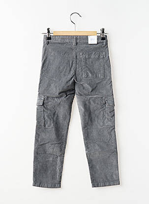 Pantalon droit poches taille ajustable gris MAYORAL garçon