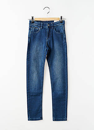 Jeans coupe slim stretch bleu MAYORAL fille