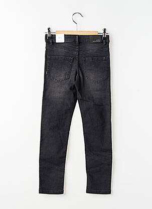 Jeans coupe slim stretch taille ajustable noir MAYORAL fille