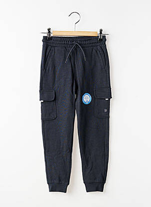 Jogging stretch taille élastique bleu MAYORAL garçon