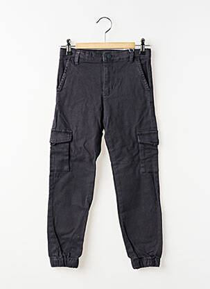 Pantalon cargo stretch taille ajustable gris MAYORAL garçon