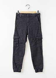 Pantalon cargo stretch taille ajustable gris MAYORAL garcon