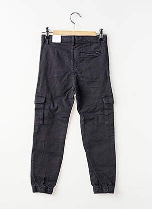 Pantalon cargo stretch taille ajustable gris MAYORAL garçon