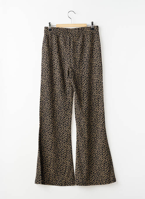 Pantalon large tissage crêpe taille normale noir LE TEMPS DES CERISES femme