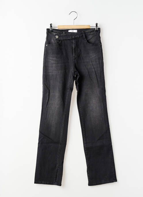 Jeans coupe slim poches noir LE TEMPS DES CERISES fille