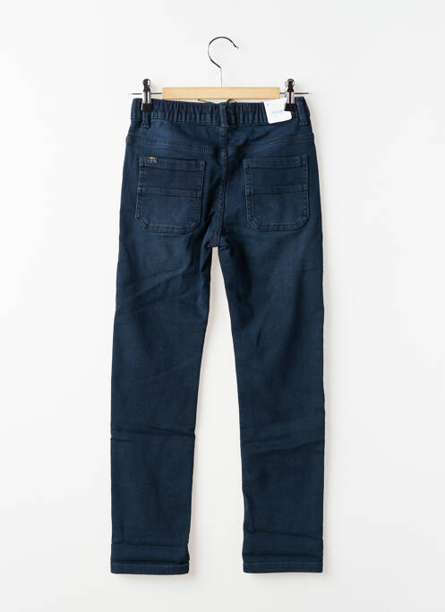 Pantalon droit coupe droite taille élastique bleu MAYORAL garcon