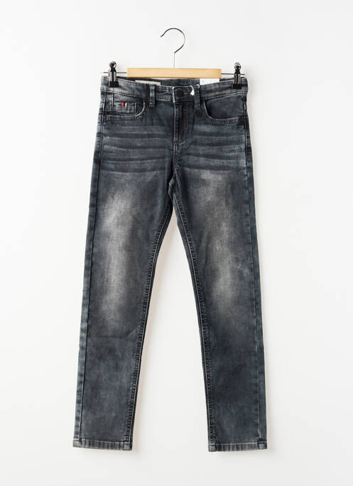Jeans coupe slim stretch taille ajustable gris MAYORAL garcon