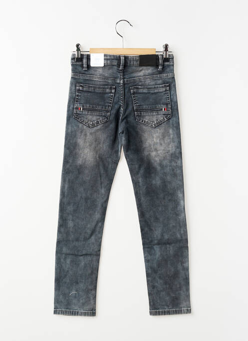 Jeans coupe slim stretch taille ajustable gris MAYORAL garcon