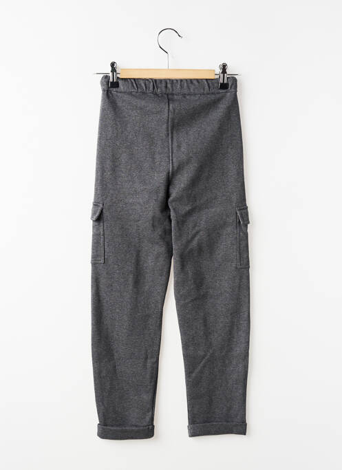 Jogging tissage chiné taille élastique gris BOBOLI garcon