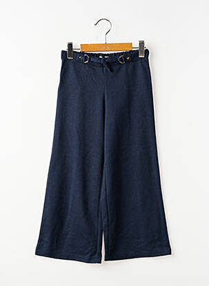 Pantalon flare taille élastique taille élastique bleu MAYORAL fille