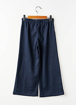 Pantalon flare taille élastique taille élastique bleu MAYORAL fille