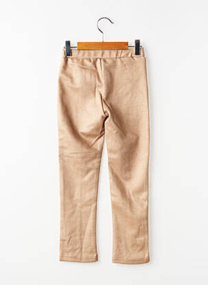 Pantalon slim taille élastique taille élastique beige MAYORAL fille
