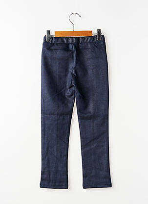 Pantalon slim taille élastique taille élastique bleu MAYORAL fille