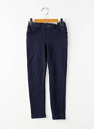 Pantalon slim taille élastique taille élastique bleu MAYORAL fille