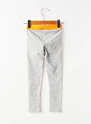 Legging slim taille élastique gris NONO fille