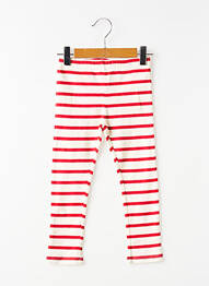 Legging slim taille élastique rouge BULLE DE BB fille