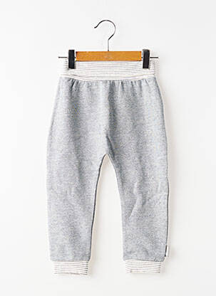 Jogging resserrée sur le bas taille élastique gris STERNTALER enfant