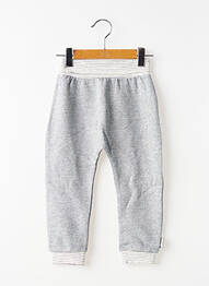 Jogging resserrée sur le bas taille élastique gris STERNTALER enfant
