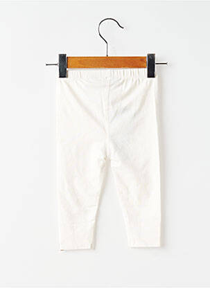 Legging slim taille élastique blanc MEXX fille