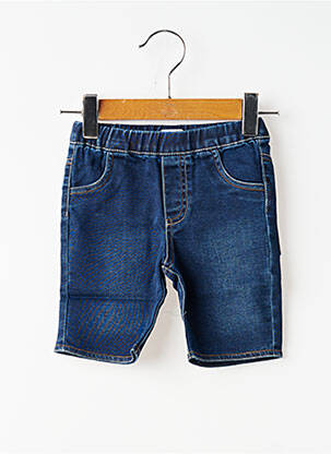 Short poches taille élastique bleu ABSORBA garçon