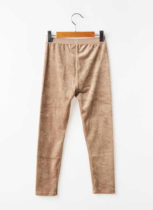 Pantalon slim taille élastique taille élastique beige MAYORAL fille