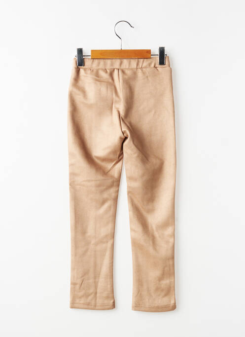 Pantalon slim taille élastique taille élastique beige MAYORAL fille