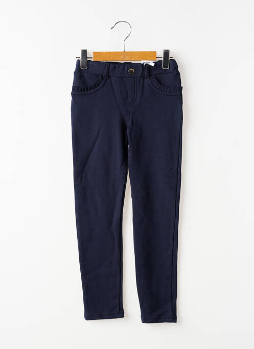 Pantalon slim taille élastique taille élastique bleu MAYORAL fille