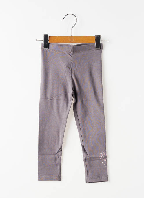 Legging slim taille élastique gris 3 POMMES fille
