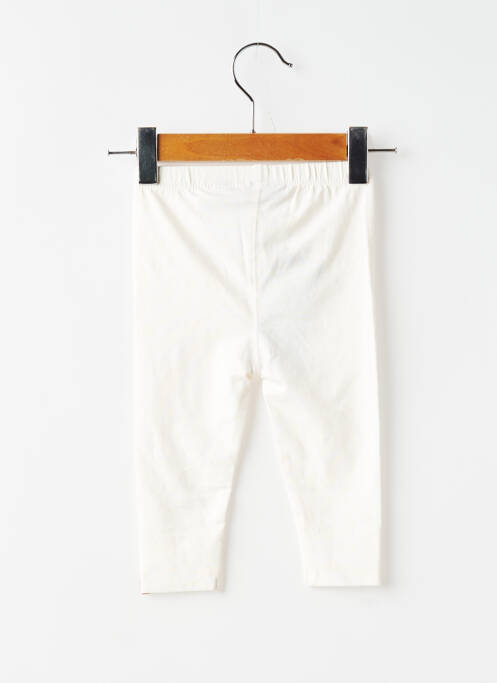 Legging slim taille élastique blanc MEXX fille