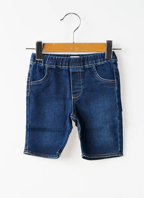 Short poches taille élastique bleu ABSORBA garcon