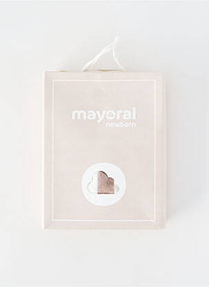 Pyjama fermeture pressionnée marron MAYORAL garçon