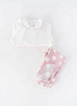 Ensemble pantalon manches longues rose MAYORAL fille