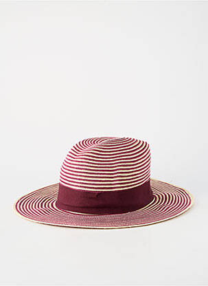 Chapeau violet TAFFTA femme