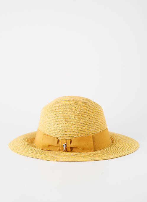 Chapeau jaune FLECHET femme