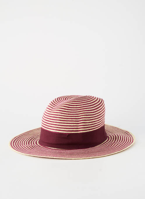 Chapeau violet TAFFTA femme