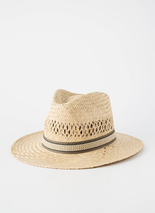 Chapeau imprimé fantaisie vert AUREGA homme