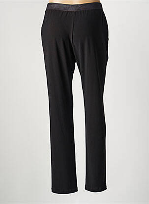 Pantalon droit tissage crêpe taille normale noir JUMFIL femme