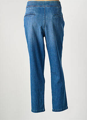 Jeans coupe slim stretch taille normale bleu SAINT HILAIRE femme