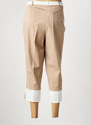 Pantacourt stretch taille normale marron JUMFIL femme