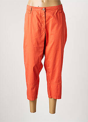 Pantacourt stretch taille normale orange JUMFIL femme