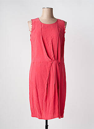 Robe mi-longue sans manche sans manche rouge EVA KAYAN femme