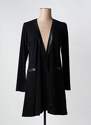 Veste casual coupe cintrée noir JUMFIL femme