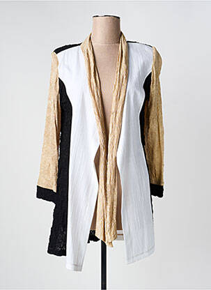 Veste casual coupe droite blanc JUMFIL femme