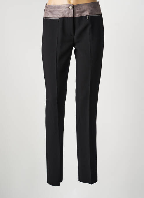 Pantalon slim stretch taille normale noir JUMFIL femme