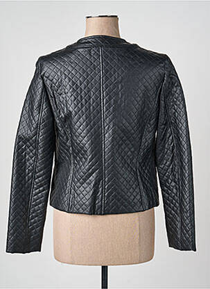 Veste casual col rond noir QUATTRO femme