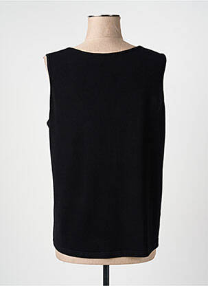 Top stretch sans manche bleu JUMFIL femme