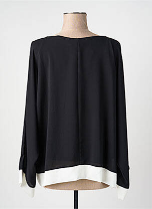 Blouse manches longues manches longues noir QUATTRO femme