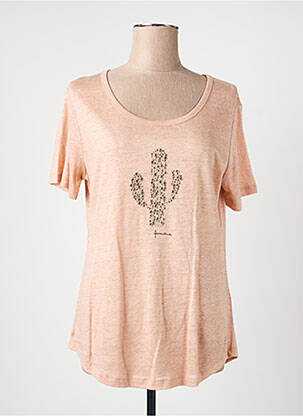 T-shirt manches longues manches longues rose ANANKE femme