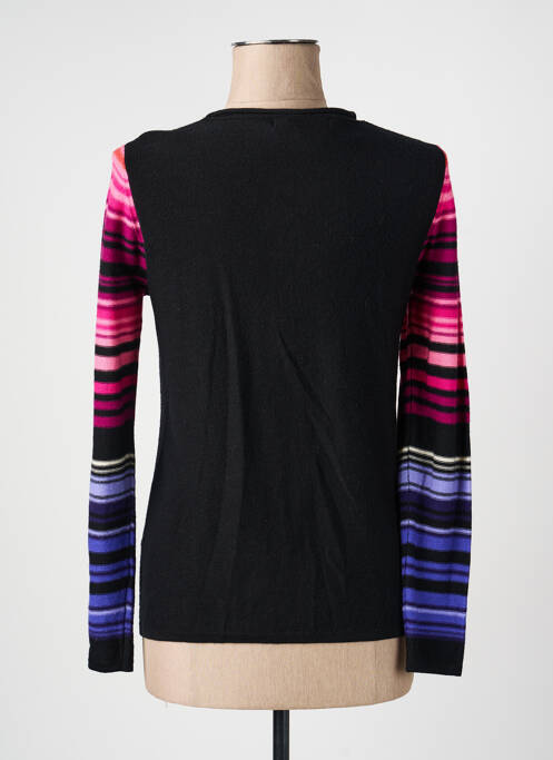 Gilet manches longues fermeture boutonnée sur le devant noir ANANKE femme