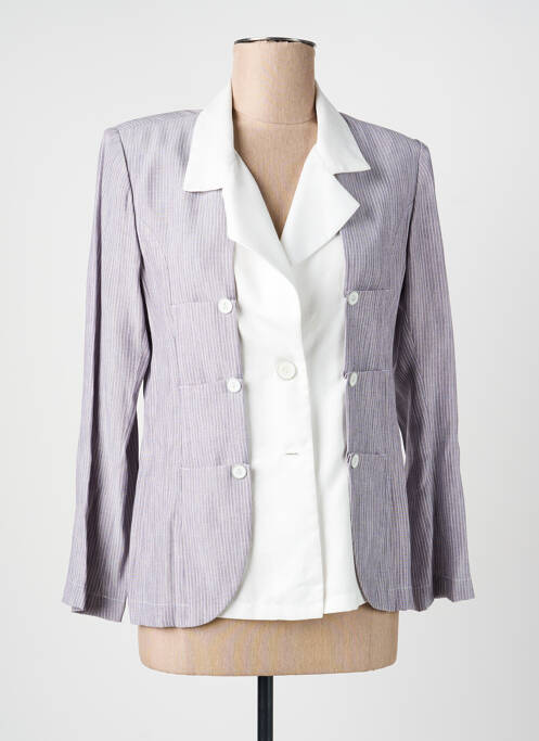 Veste casual epaulette gris JUMFIL femme